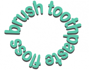  Floss Brush Toothpaste